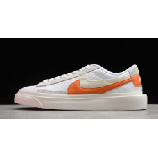 Nike SB Blazer Low x Sacai White Orange Varisity Grey BV0076-107