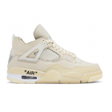 Off-White x Wmns Air Jordan 4 SP 'Sail' CV9388 100 