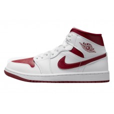 AIR JORDAN 1 MID WMNS RED TOE  BQ6472-161