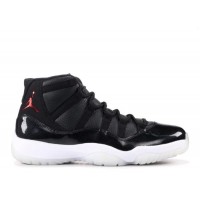 Air Jordan 11 Retro "72/10" Black/Gym Red-White 378037-002