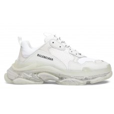 Balenciaga Wmns Triple S 'White Clear Sole' 544351 W09E1 9000