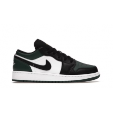 Air Jordan 1 Low Green Toe (GS)-553560-371