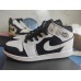 Air Jordan 1 Retro Mid 'Tuxedo' 554724 113 