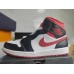 Air Jordan 1 Mid 'Black Gym Red' 554724 122 