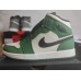 Air Jordan 1 Mid 'Pine Green' 852542 301 