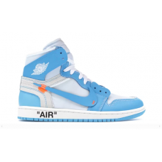 Off-White x Air Jordan 1 Retro High OG 'UNC' AQ0818 148 