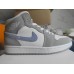 Air Jordan 1 Mid 'Wolf Grey Aluminum' BQ6472 105 