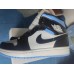 Jordan 1 Mid University Black White (W)-BQ6472-102