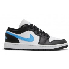 Wmns Air Jordan 1 Low 'Black University Blue' DC0774 041