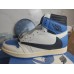 Fragment Design x Travis Scott x Air Jordan 1 Retro High DH3227 105 