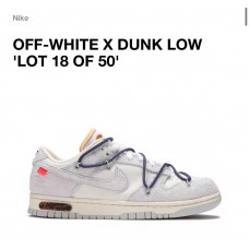 Nike Dunk Low Off-White Lot 18- DJ0950-112