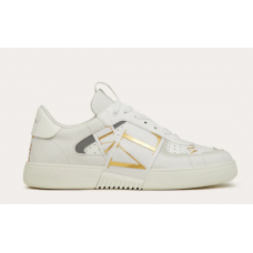 VALENTINO VL7N LOW-TOP WHITE/ANTIQUE BRASS WY0S0C58KIGV22