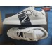 LOW-TOP CALFSKIN VL7N SNEAKER WITH BANDS-WHITE/ BLACK YS0C58WRQ_24P